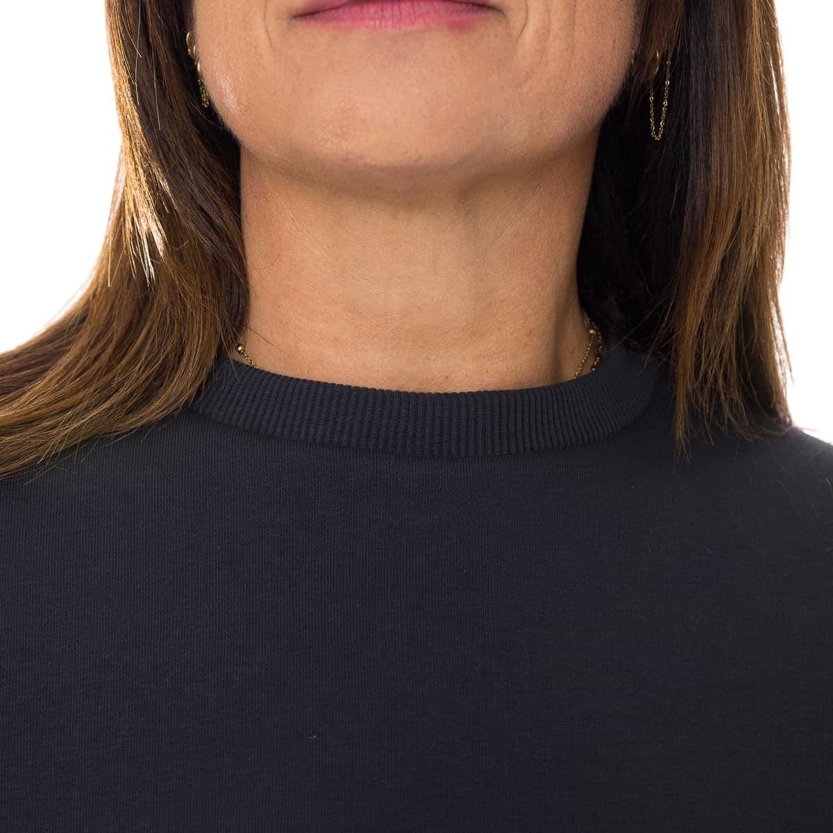 Sweat Bleu Marine sans capuche pour femme