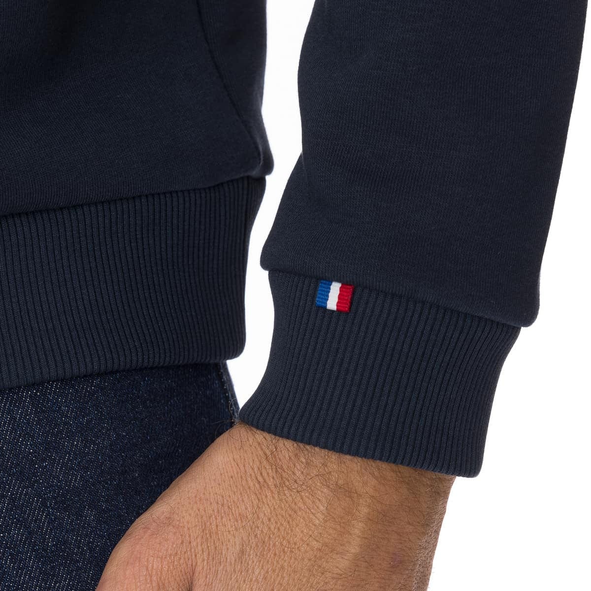 Sweat homme sans capuche Bleu Marine