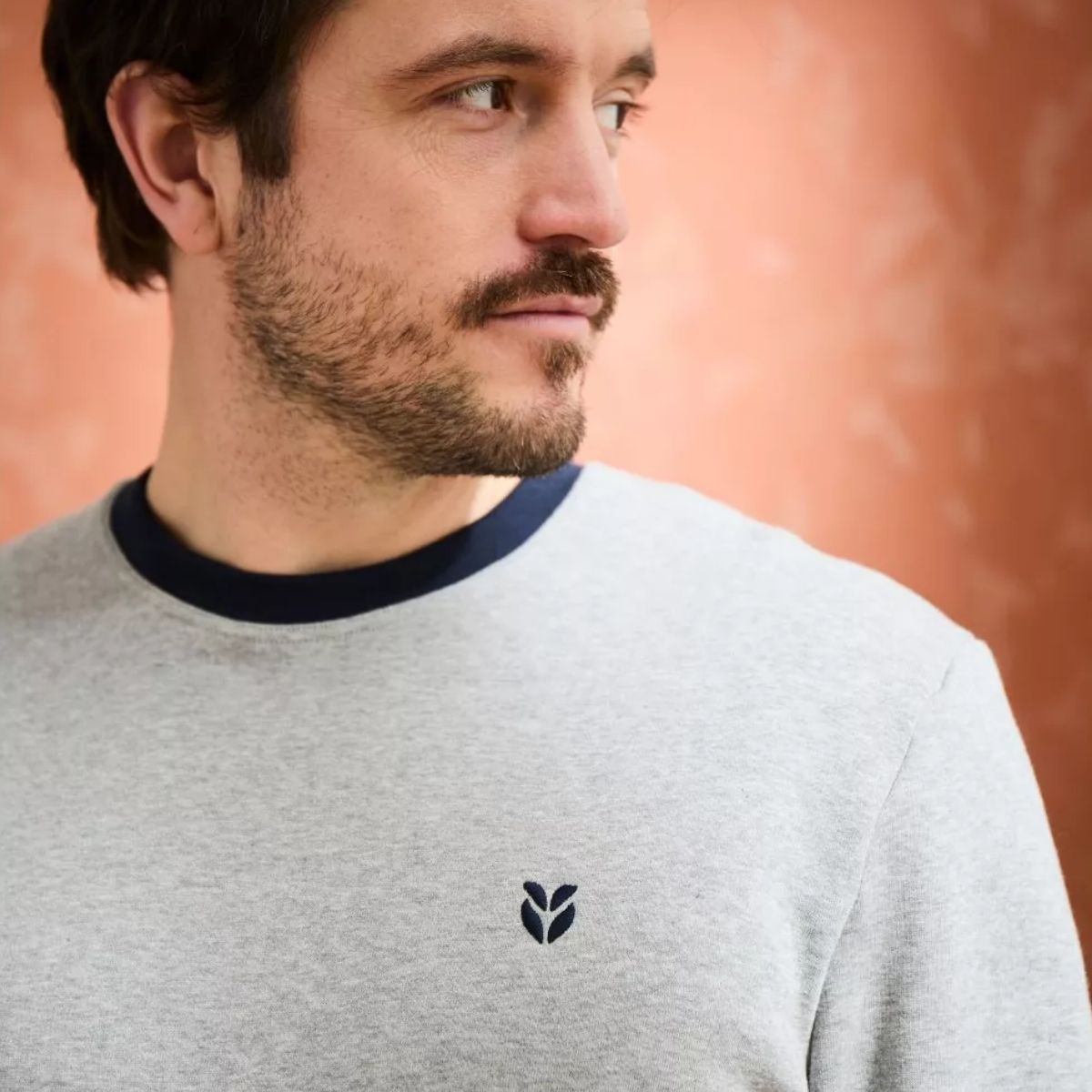 Sweat Homme sans capuche - Gris