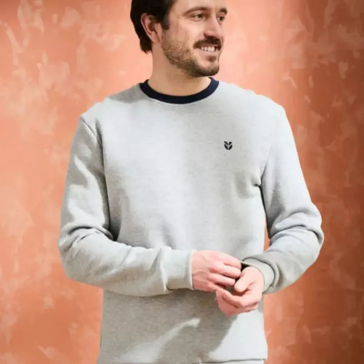 Sweat à capuche fitness homme Challenger Gris Nacré SIROKO Sweat à capuche fitness homme Challenger Gris Nacré SIROKO