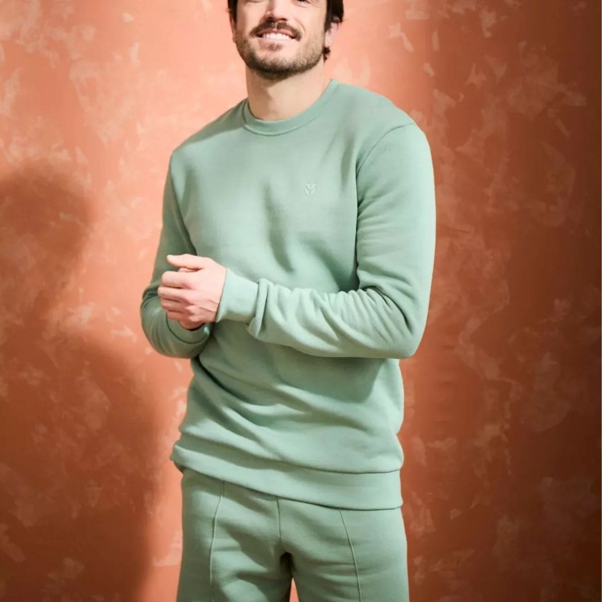 Sweat Homme sans capuche - Vert