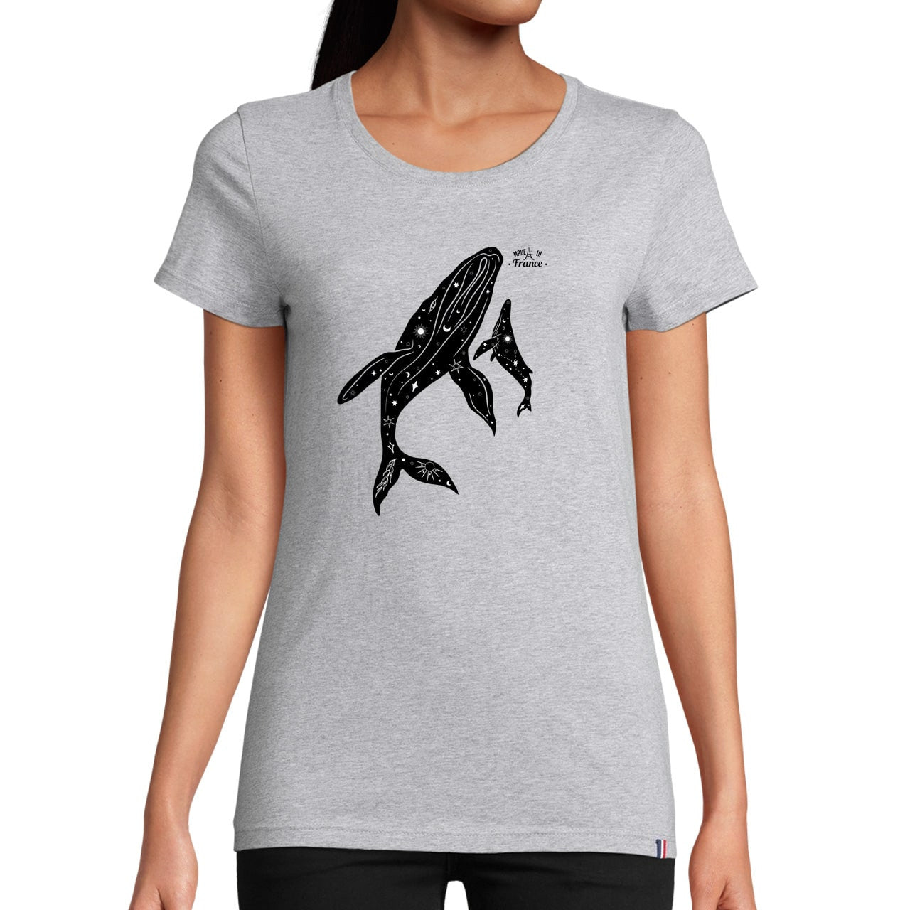 T-shirt baleines