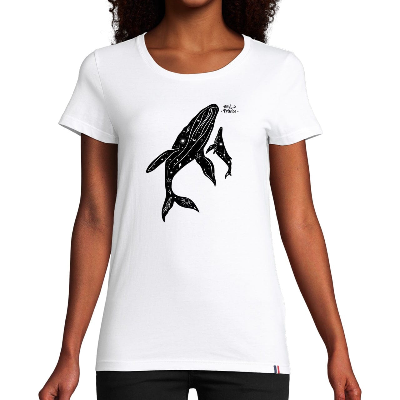 T-shirt baleines