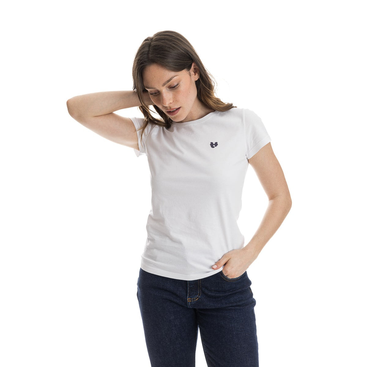 T-shirt blanc femme PALÂBA cœur