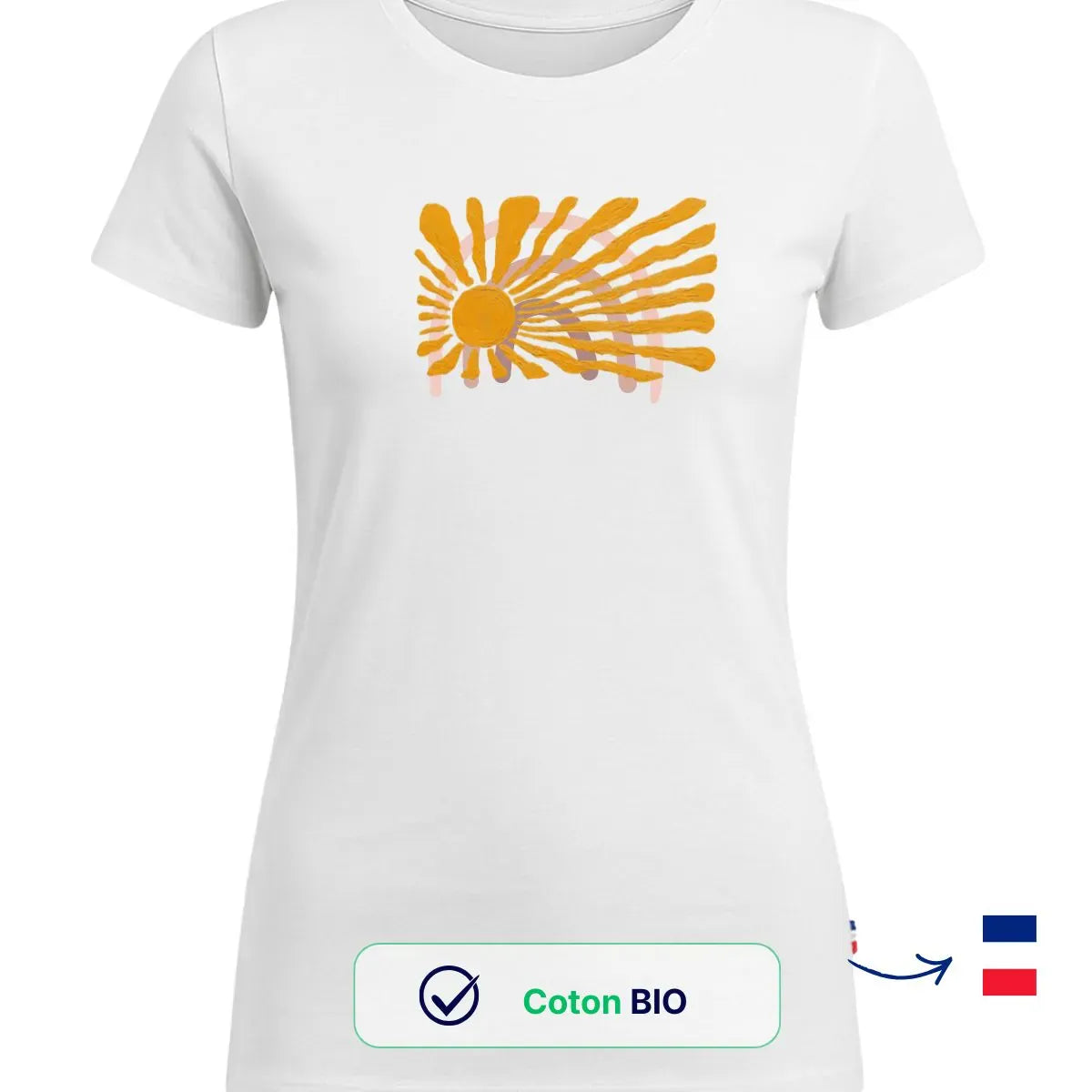 T-shirt femme blanc | LEVANT