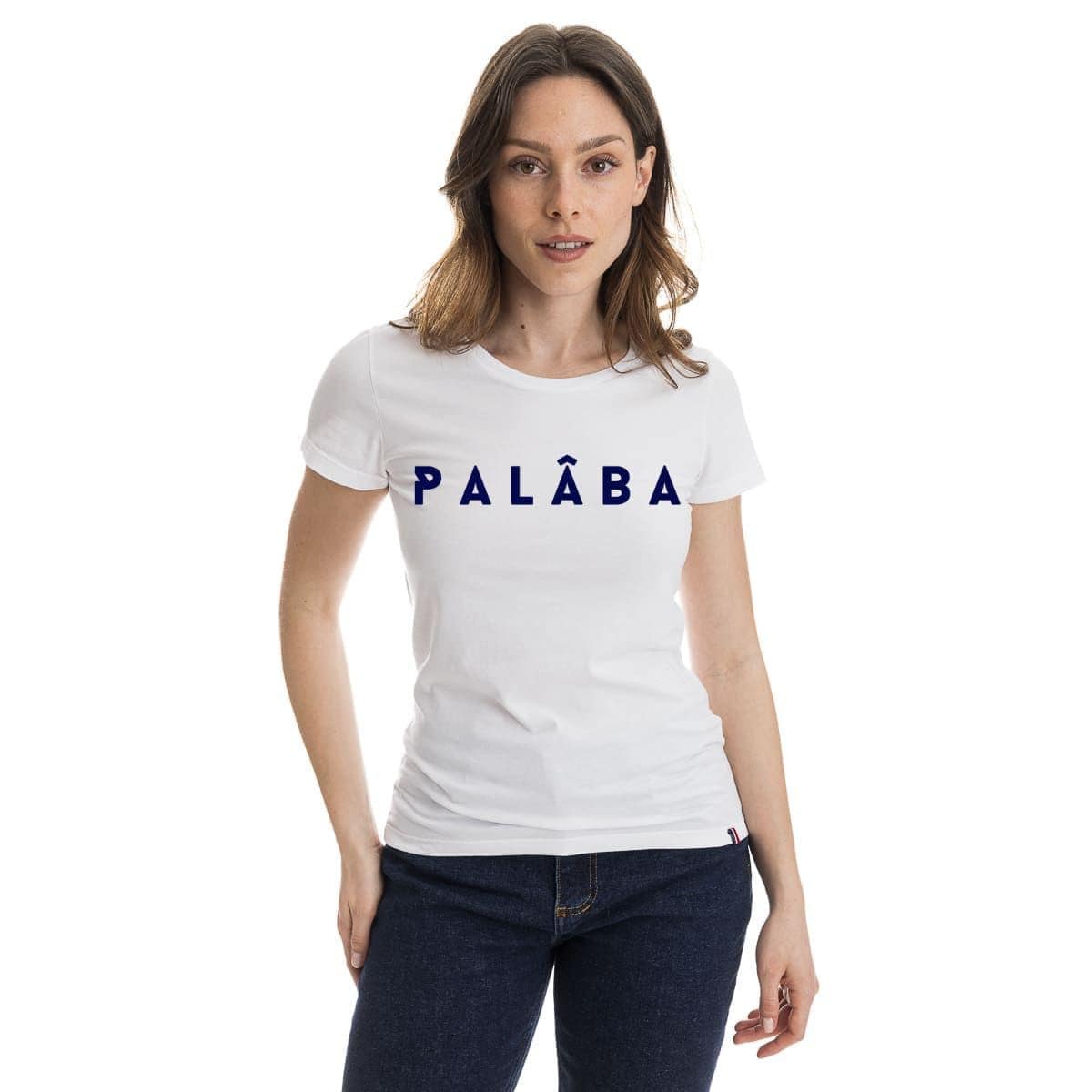 T-shirt blanc femme PALÂBA