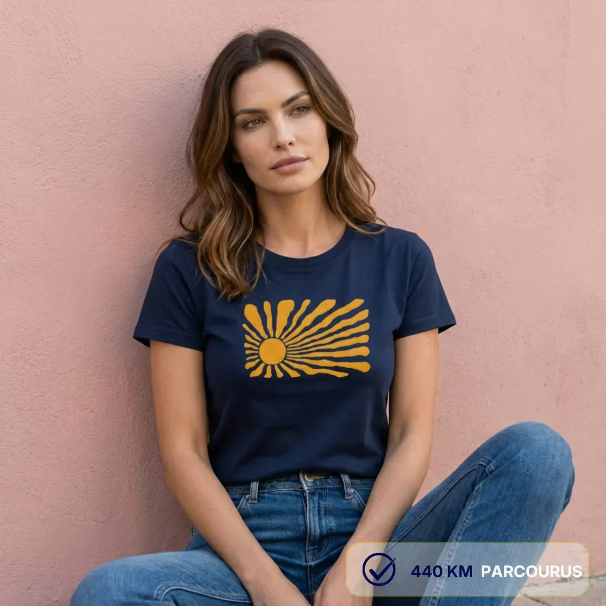 T-shirt femme bleu | LEVANT