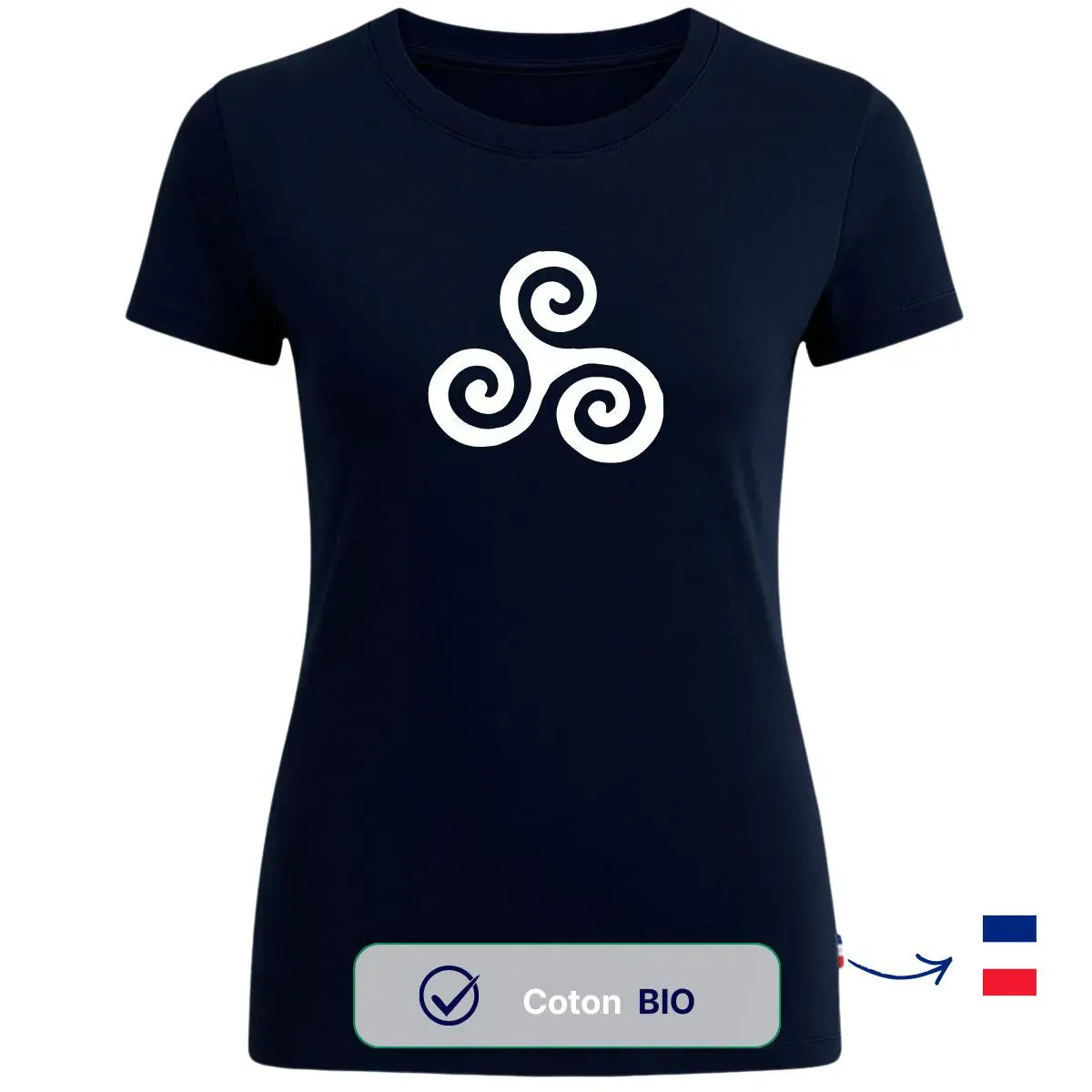 T-shirt femme bleu | TRIA