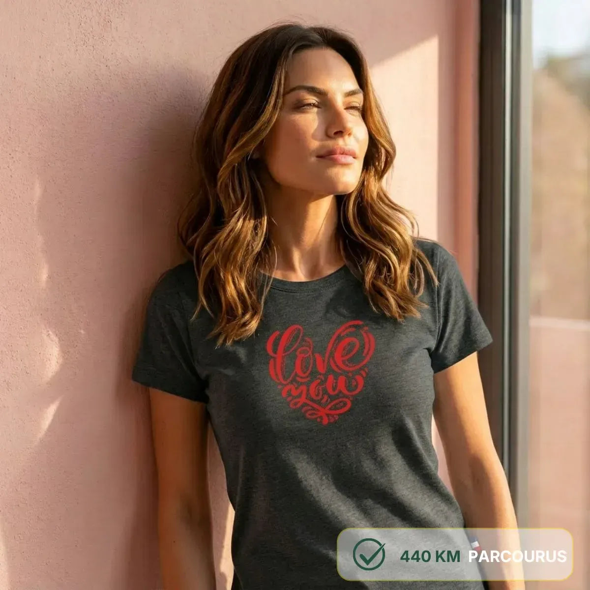 T-shirt femme gris chiné | DECLARATION