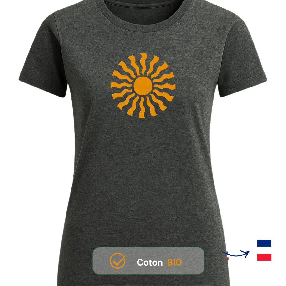 T-shirt femme gris | SOLEA