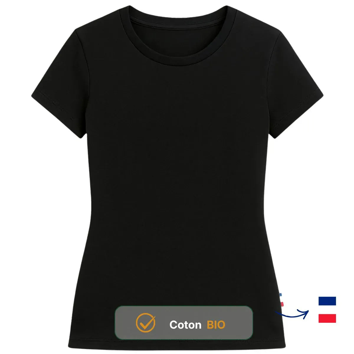 T-shirt femme noir - t-shirt femme