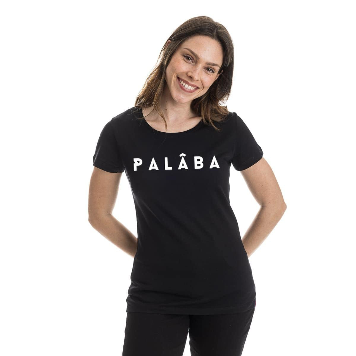 T shirt noir femme PALÂBA