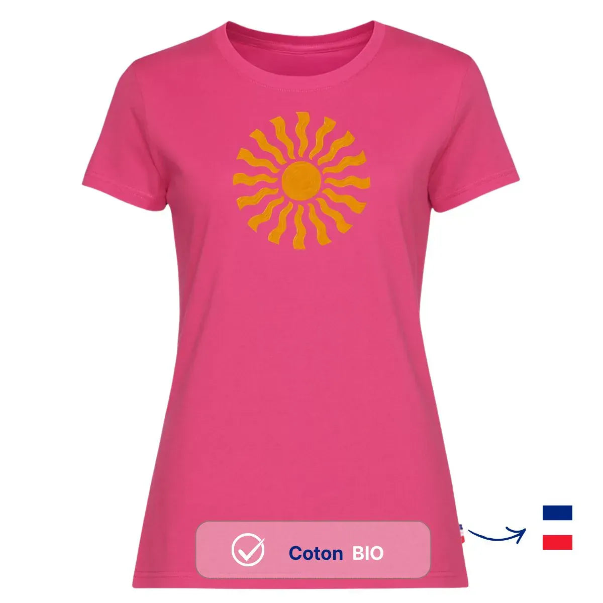 T-shirt femme rose | SOLEA