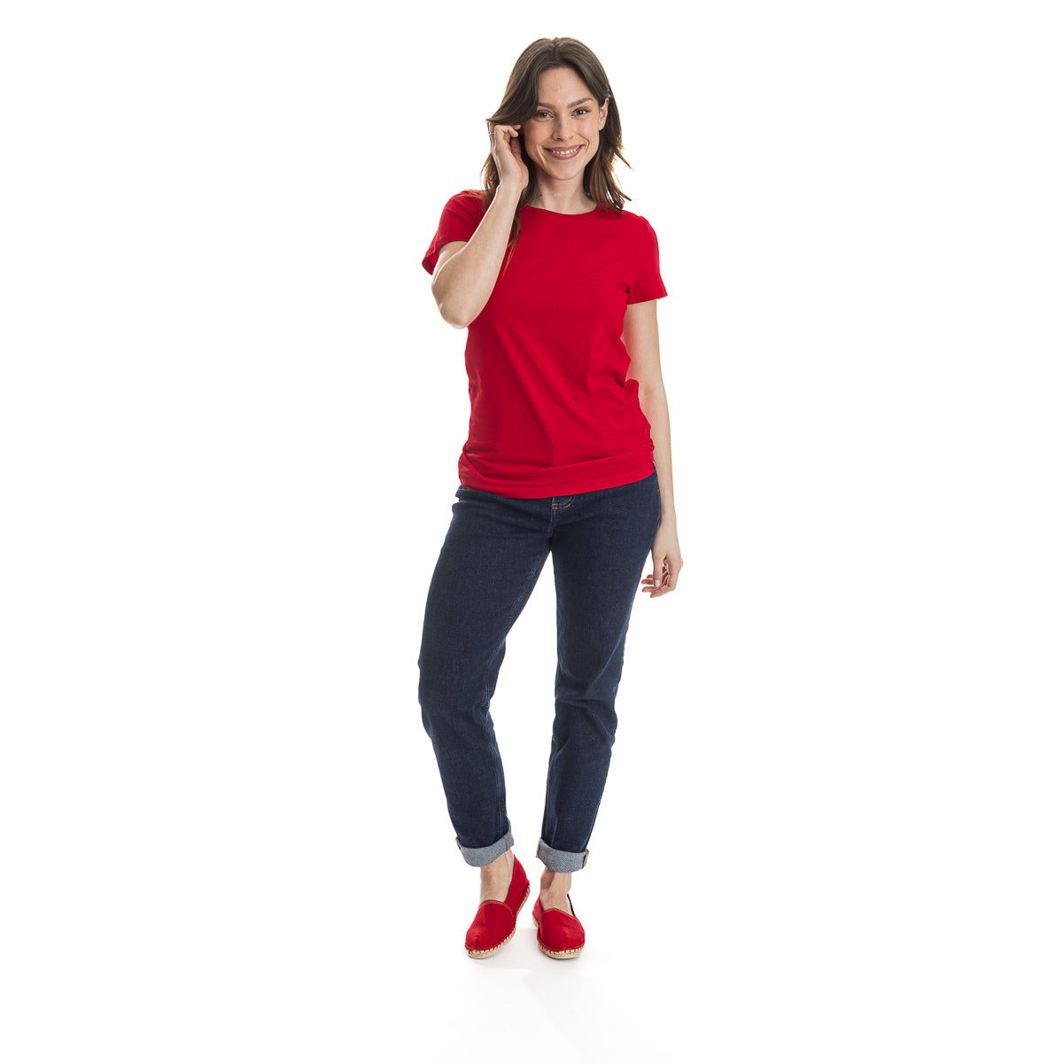 T-shirt femme rouge