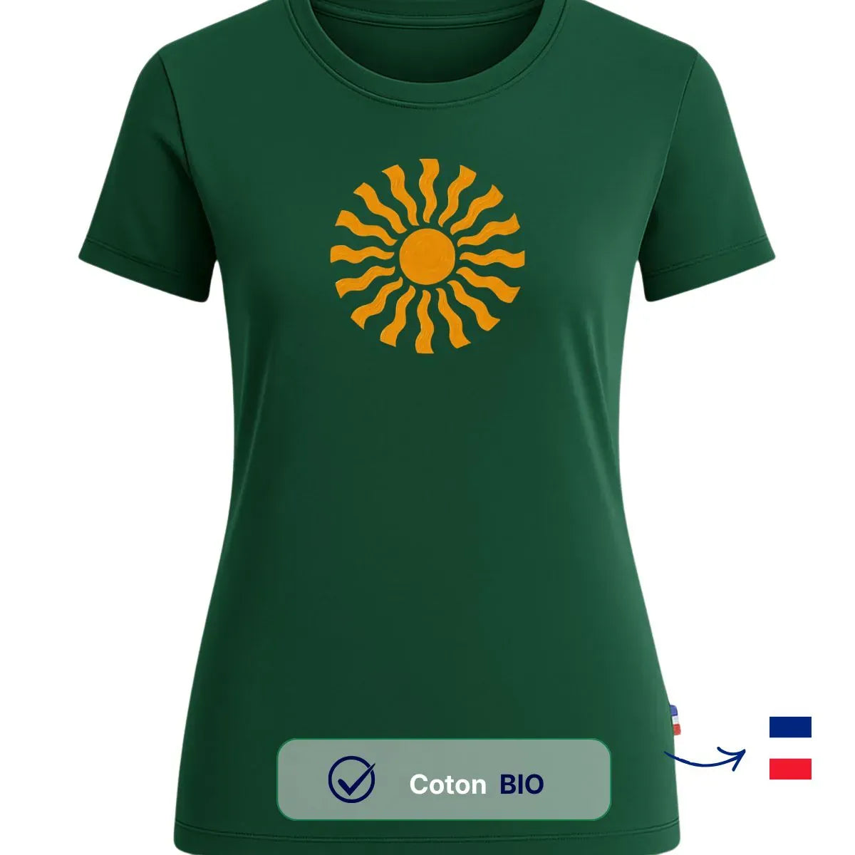 T-shirt femme vert | SOLEA