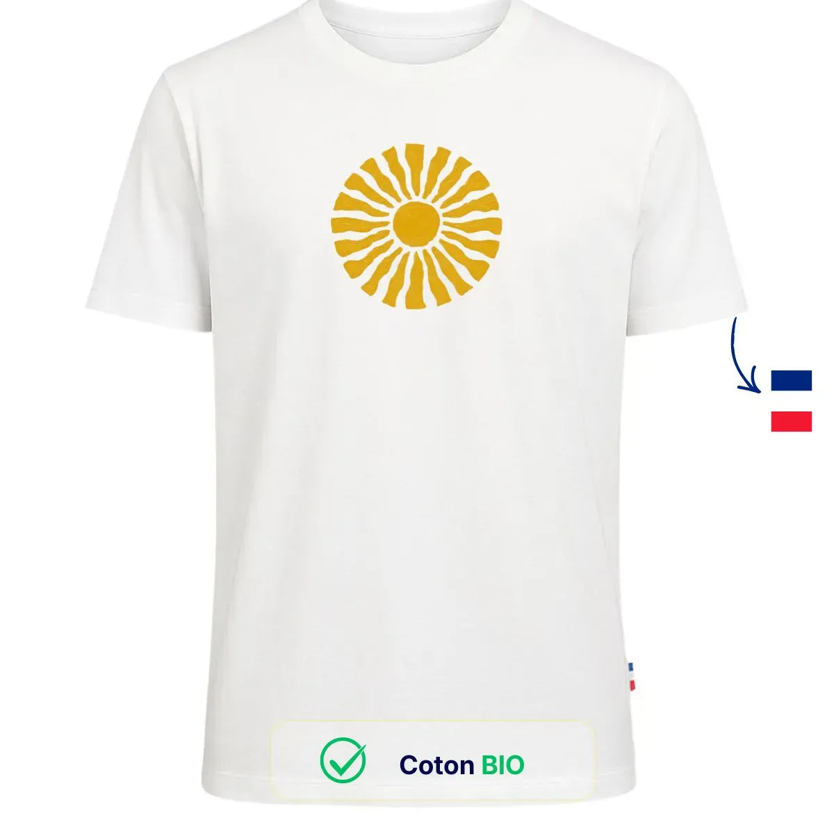 T-shirt Homme Blanc | SOLEA