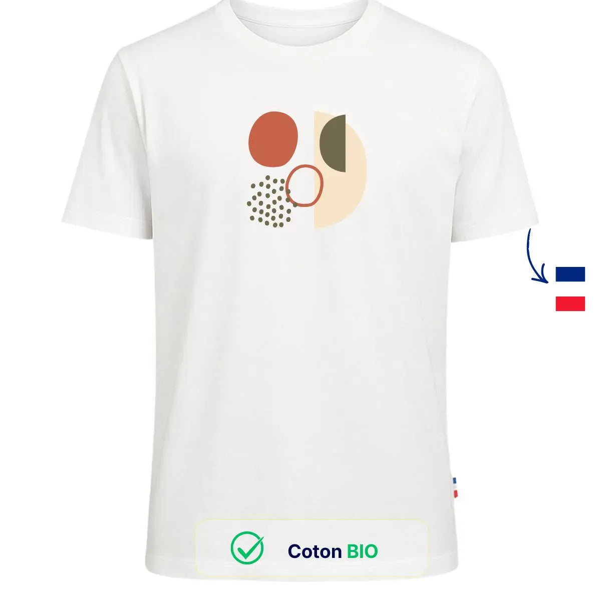 T-shirt Homme Blanc | TERRA