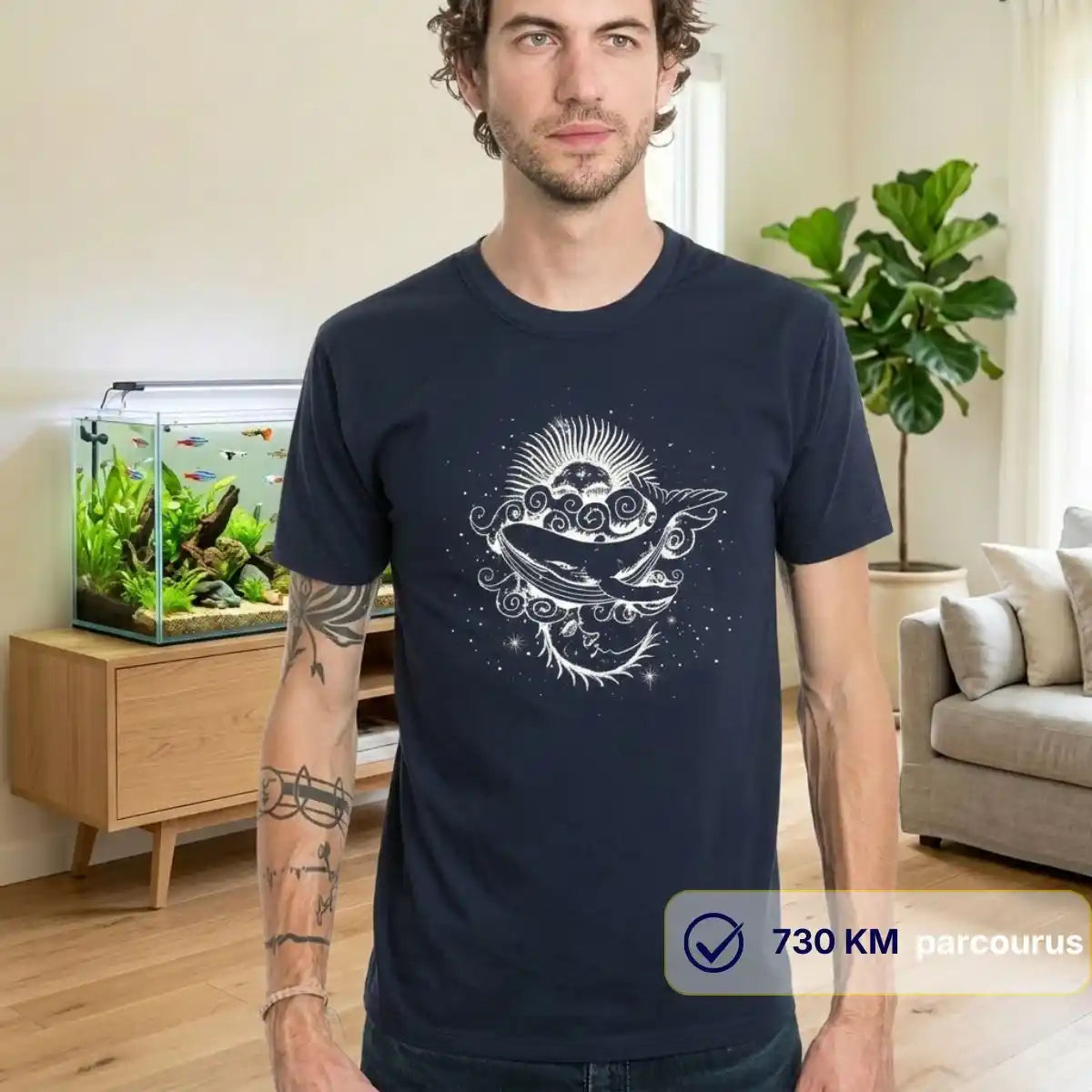 T-shirt Homme bleu | Les Eléments