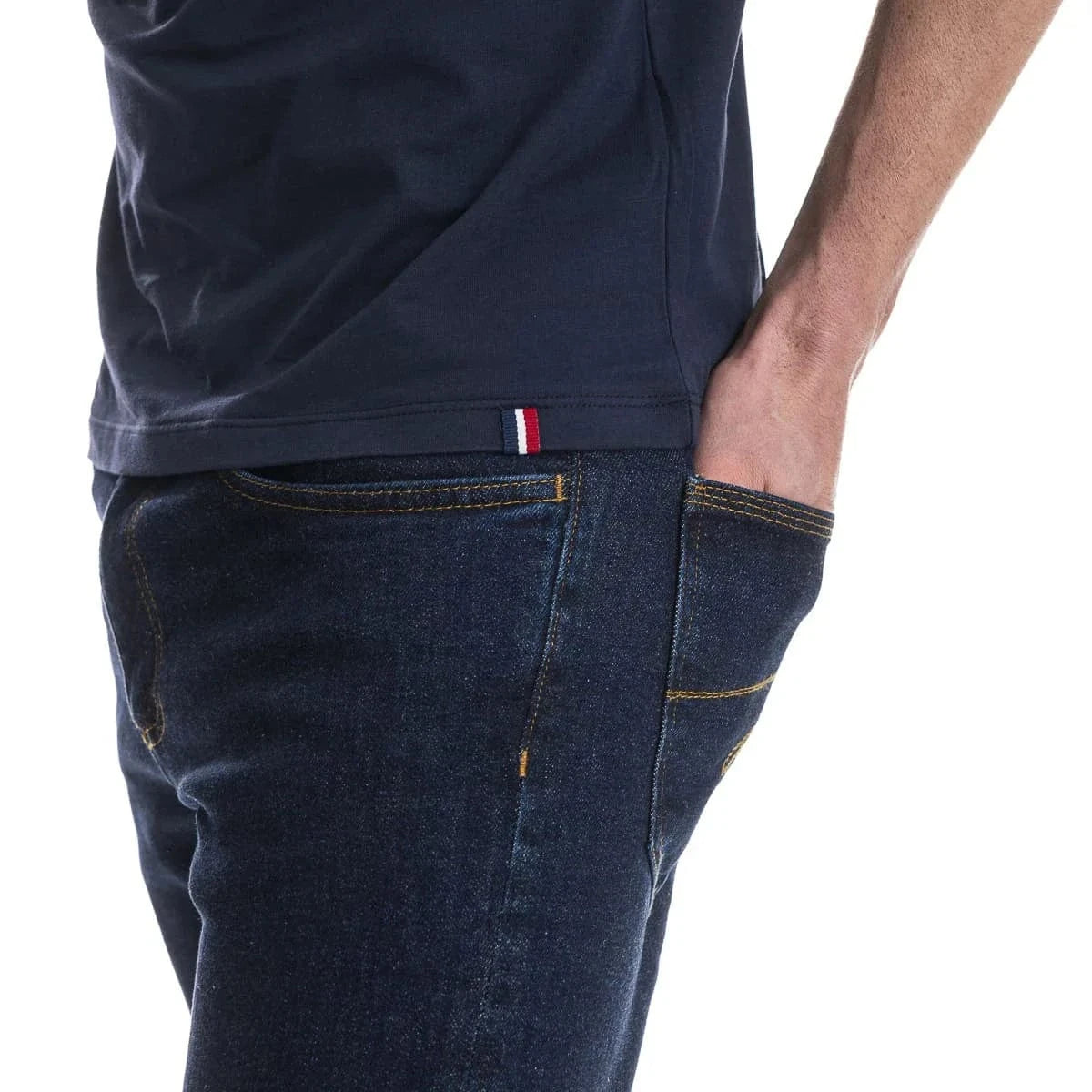 T-shirt Homme Bleu Marine - Cœur - T-shirt