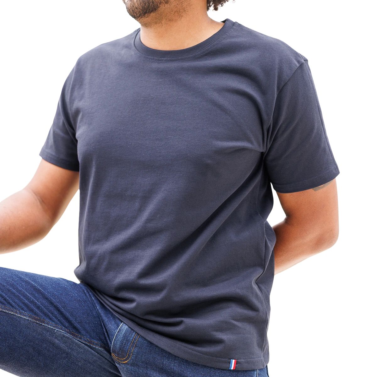 T-shirt homme bleu marine LE 240 - S