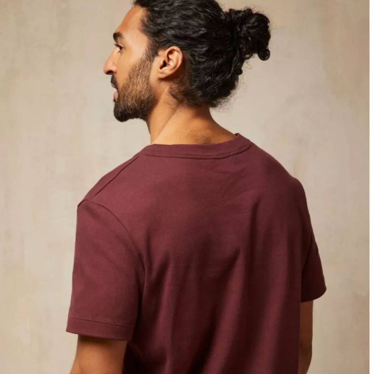 T-shirt homme Bordeaux coton bio