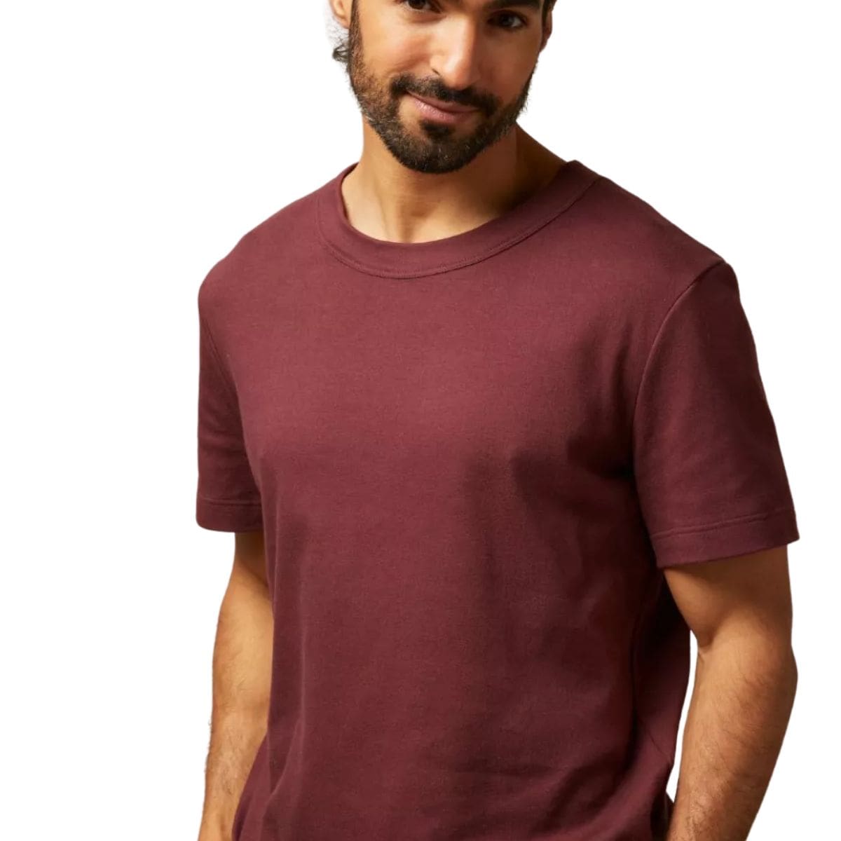 T-shirt homme Bordeaux coton bio