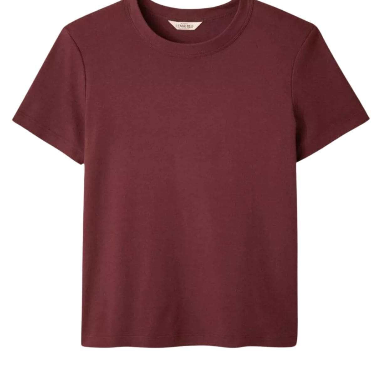 T-shirt homme Bordeaux coton bio