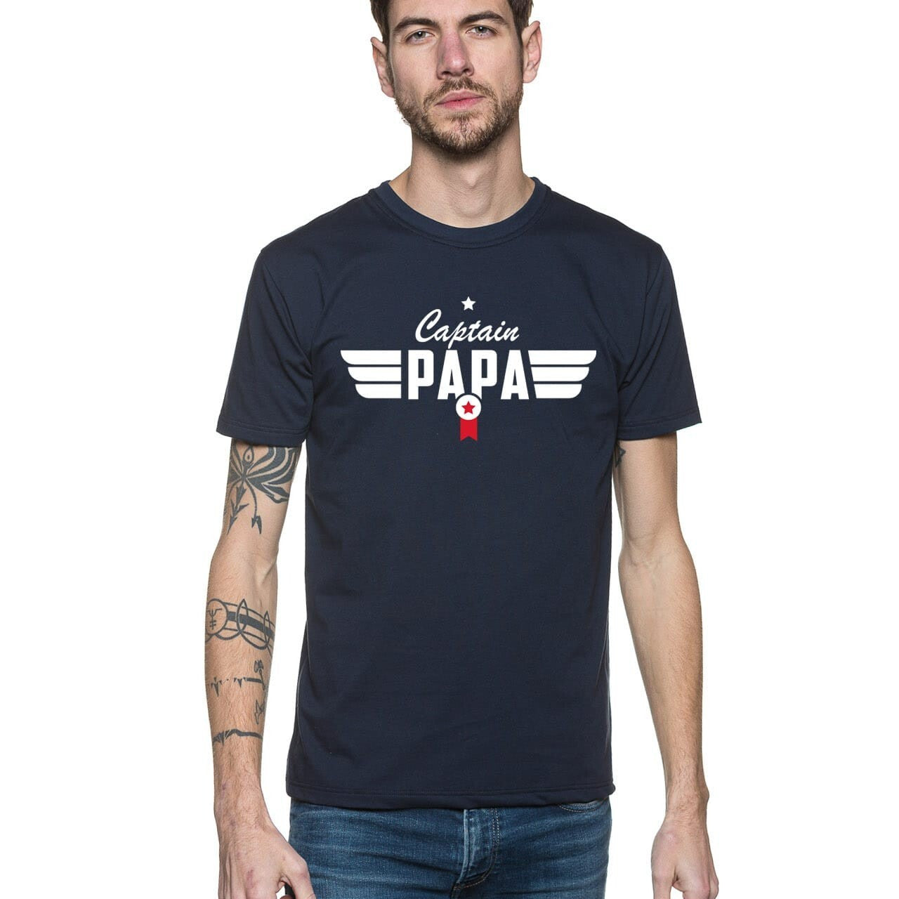 T-shirt Captain Papa
