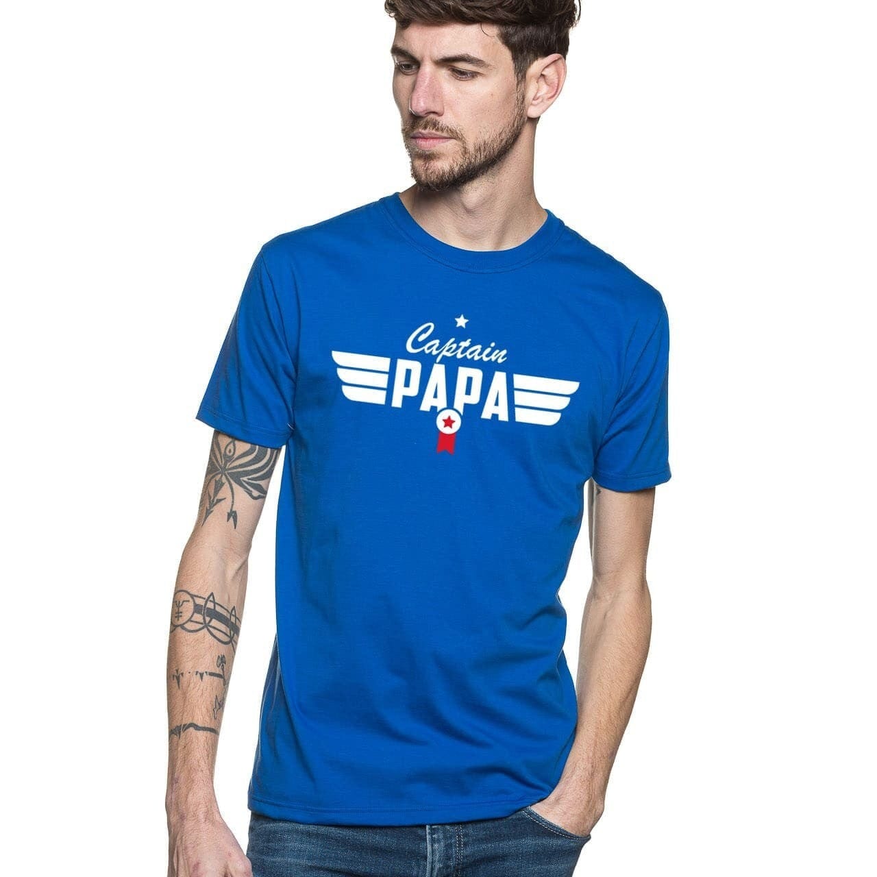T-shirt Captain Papa