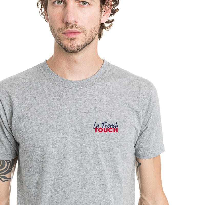 T-shirt French Touch pour homme gris