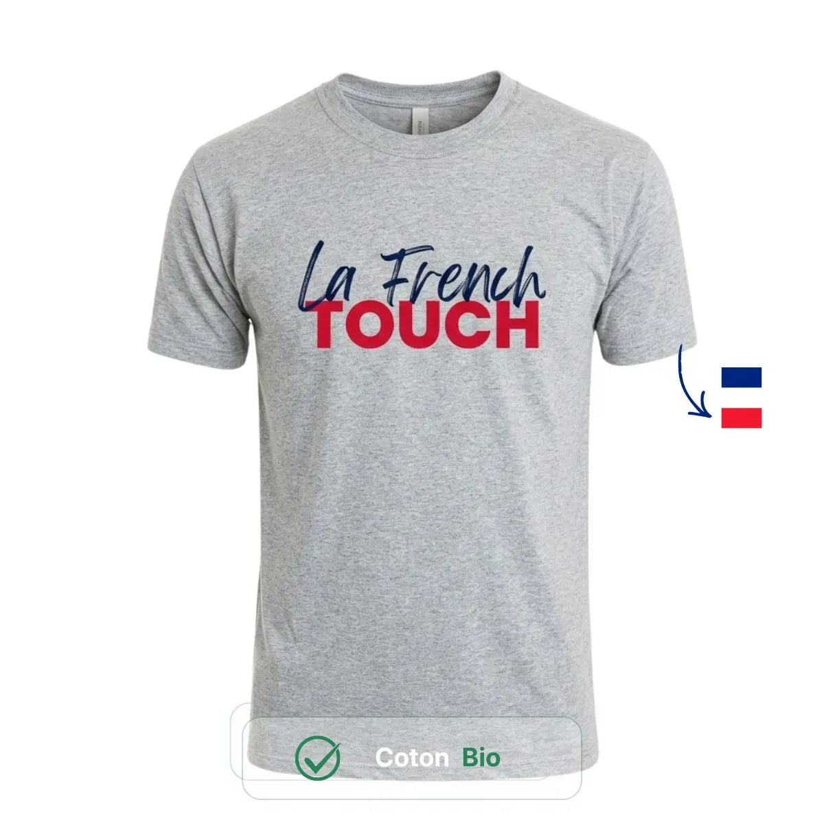 T-shirt homme gris | La French Touch