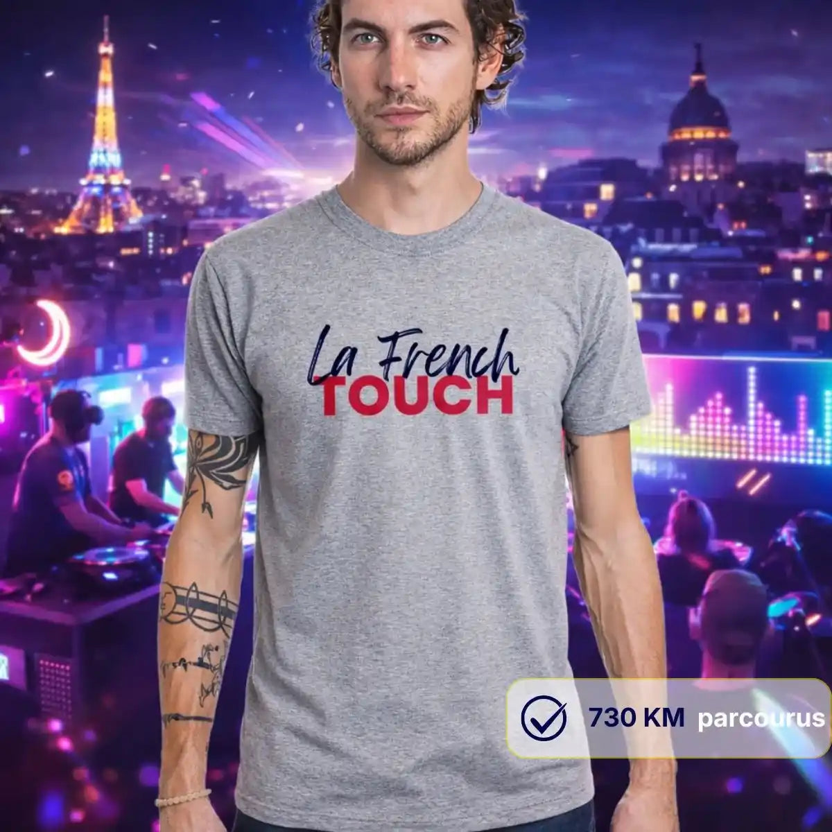 T-shirt homme gris | La French Touch