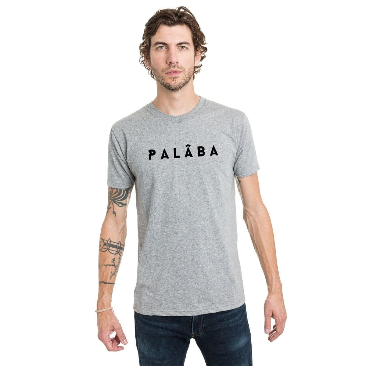T shirt gris homme PALÂBA