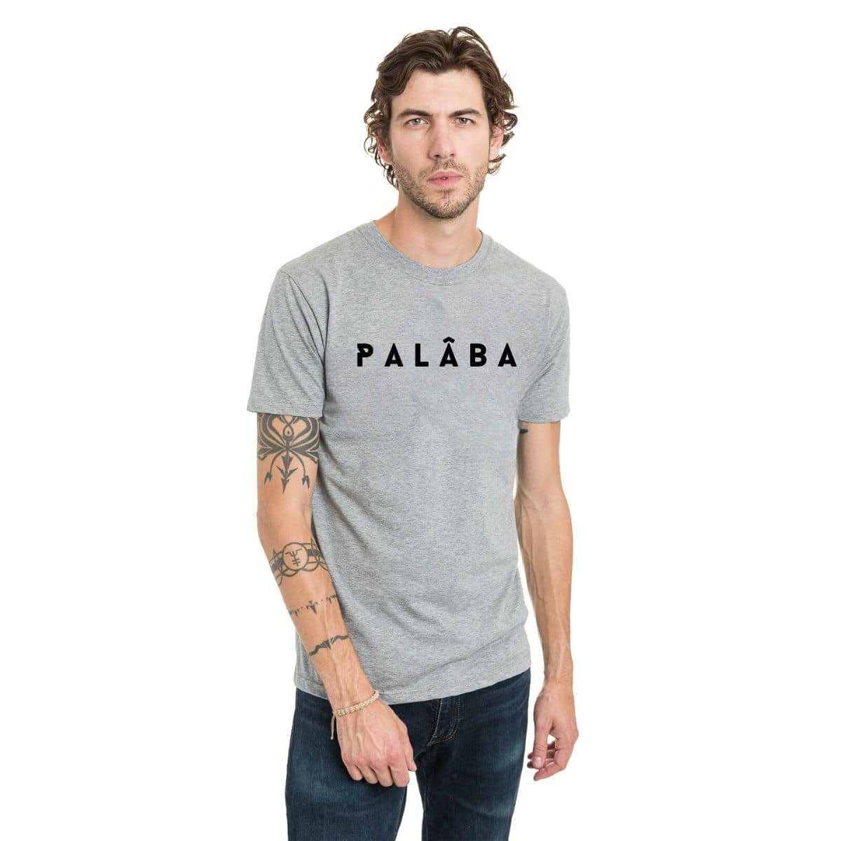 T shirt gris homme PALÂBA