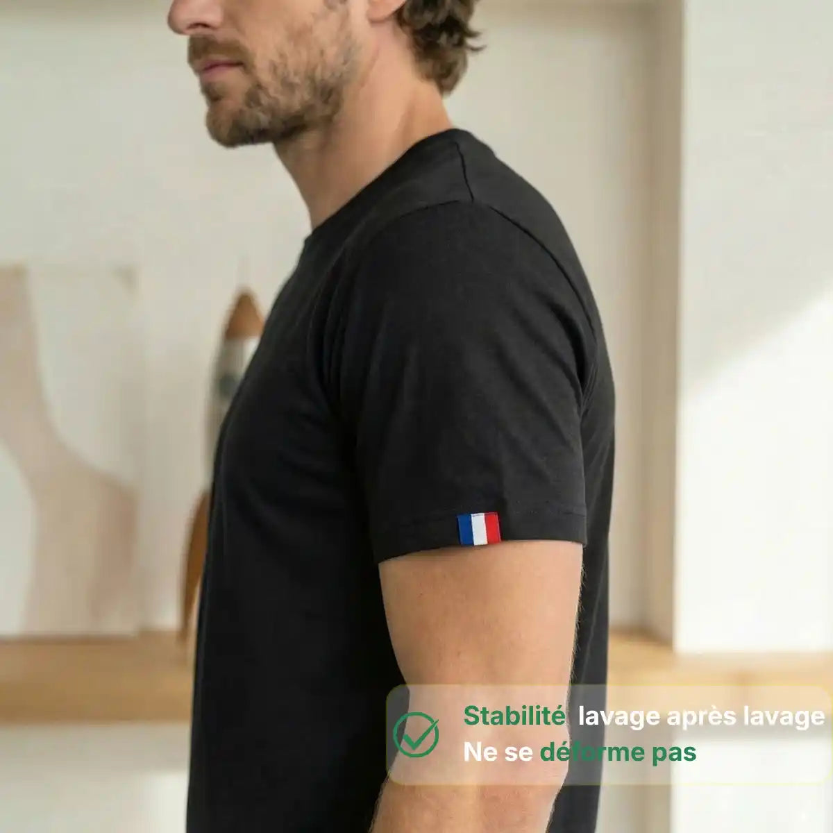 T Shirt Homme Noir | Tout est plus rigolo