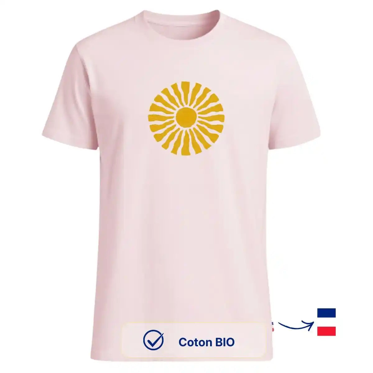 T-shirt Homme Rose clair | SOLEA