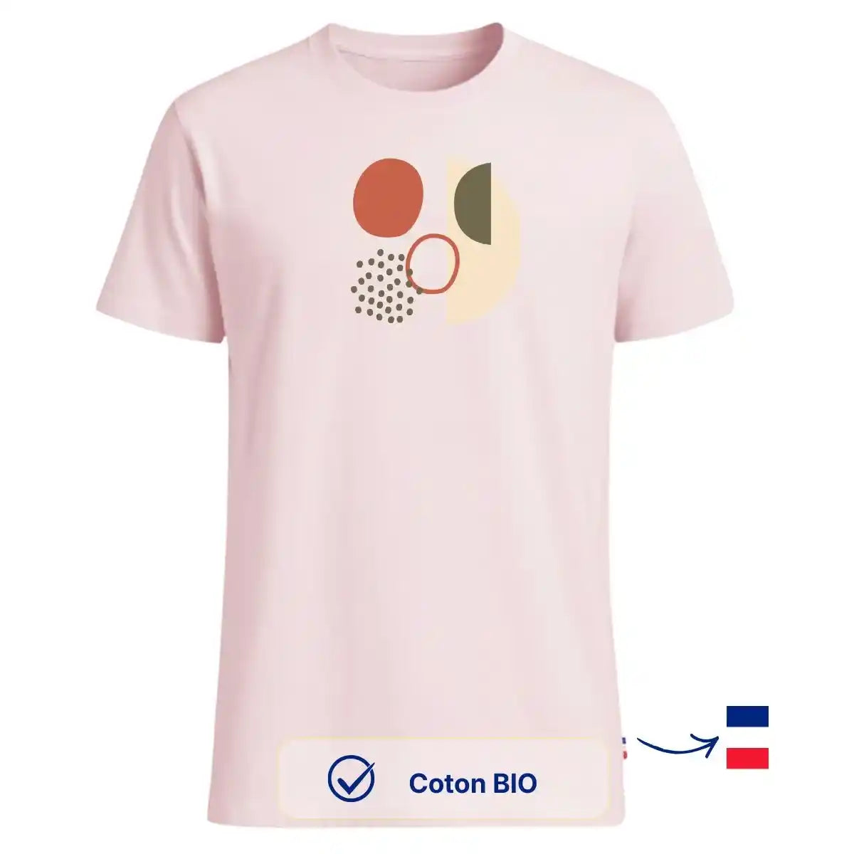 T-shirt Homme Rose clair | TERRA