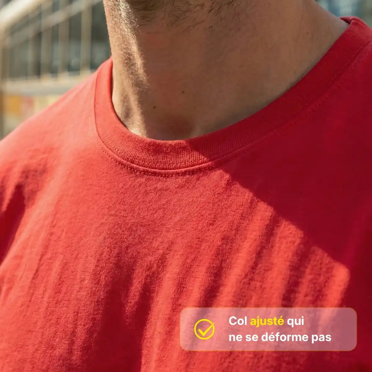 T-shirt homme rouge - T-shirt homme