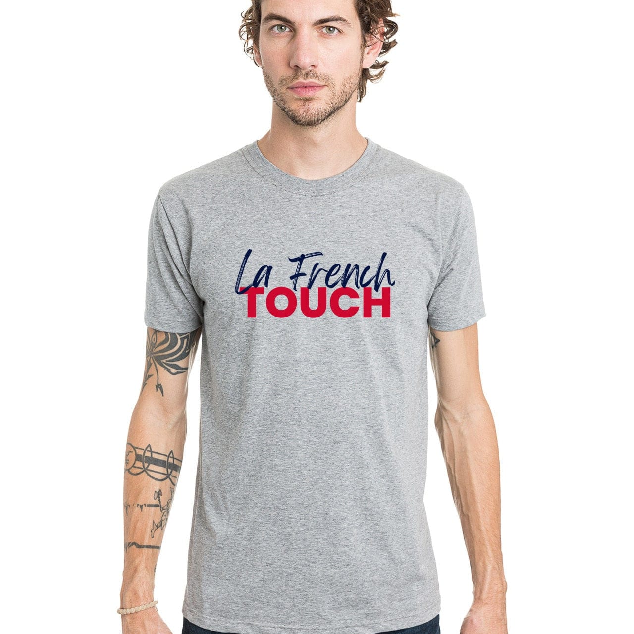 T-shirt French homme en coton bio et manche courte