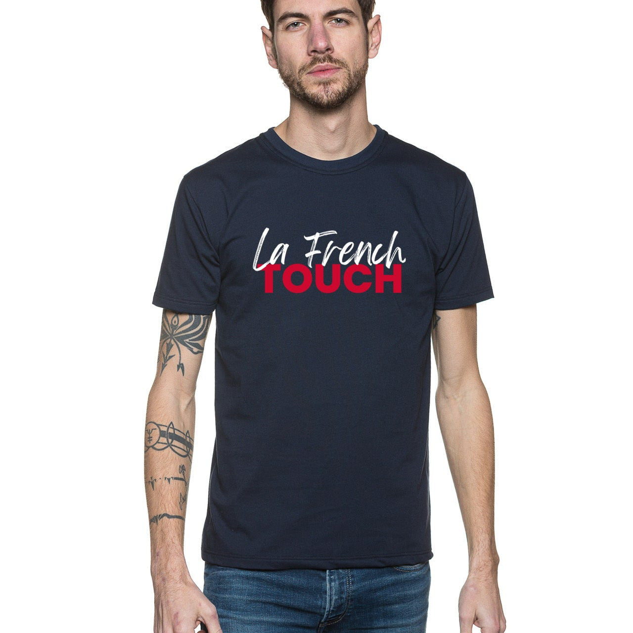 T-shirt French homme en coton bio et manche courte