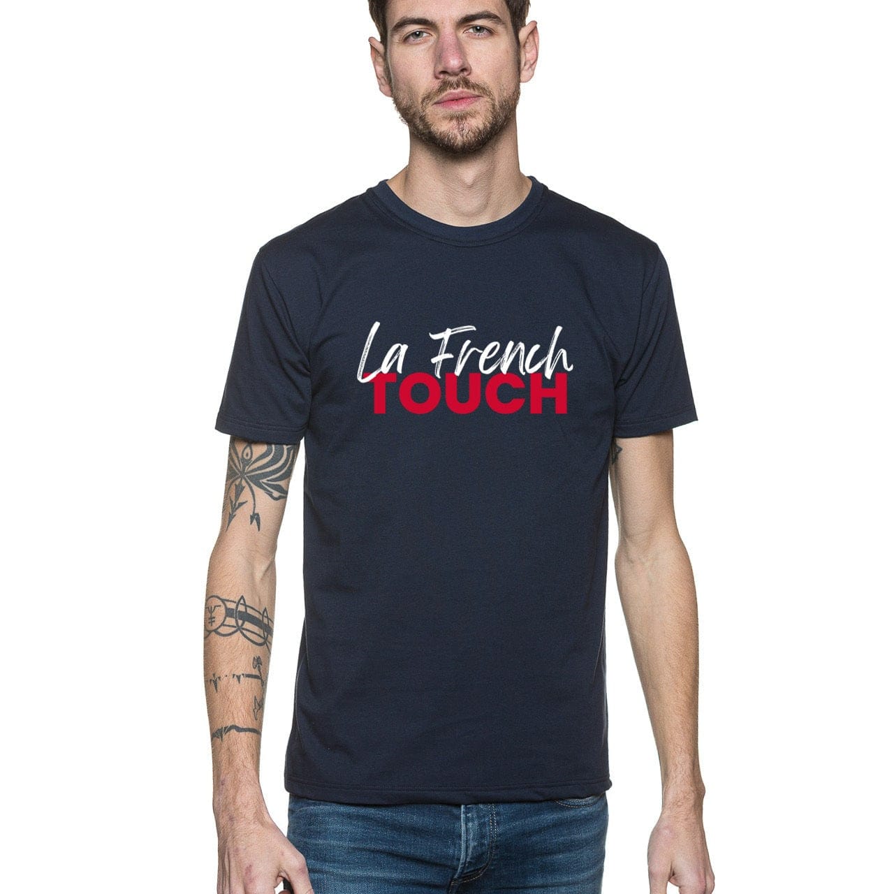 T-shirt French homme en coton bio et manche courte