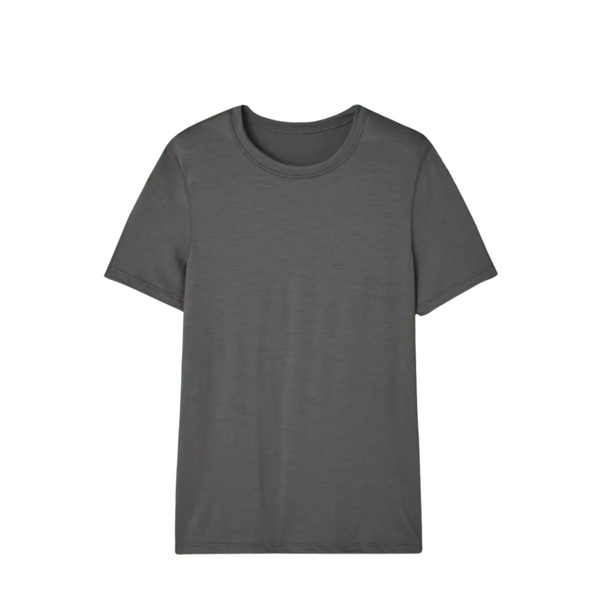 T-shirt laine mérinos Homme Gris