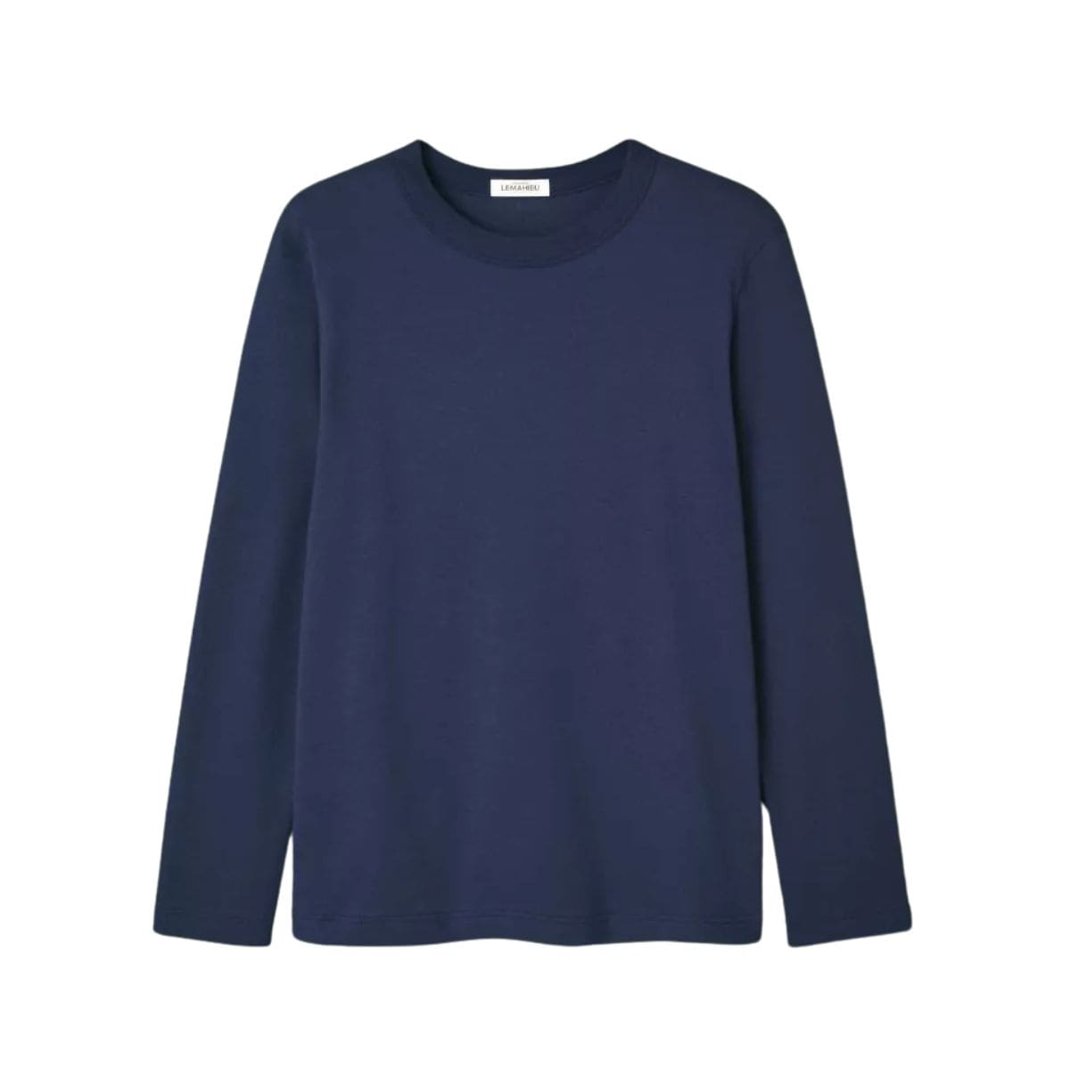 T-shirt manche longue Homme Marine coton bio