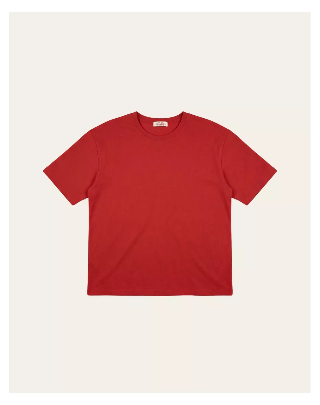 T shirt Oversize femme Rouge