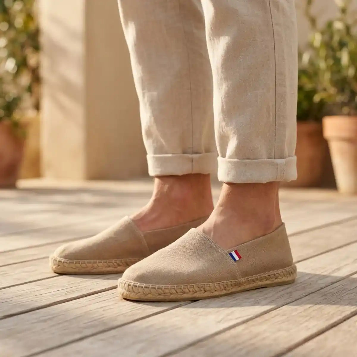 Les espadrilles françaises - Sable