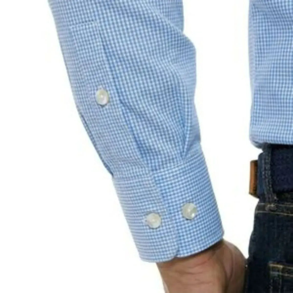 CHEMISE CARREAUX BLEU HOMME | CIEL - Chemise française