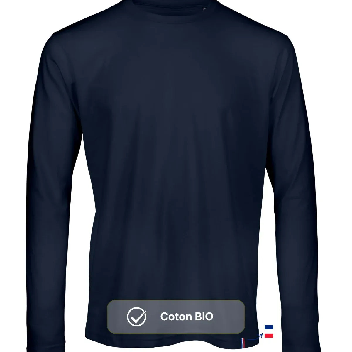 T shirt manche longue 100% coton Bio