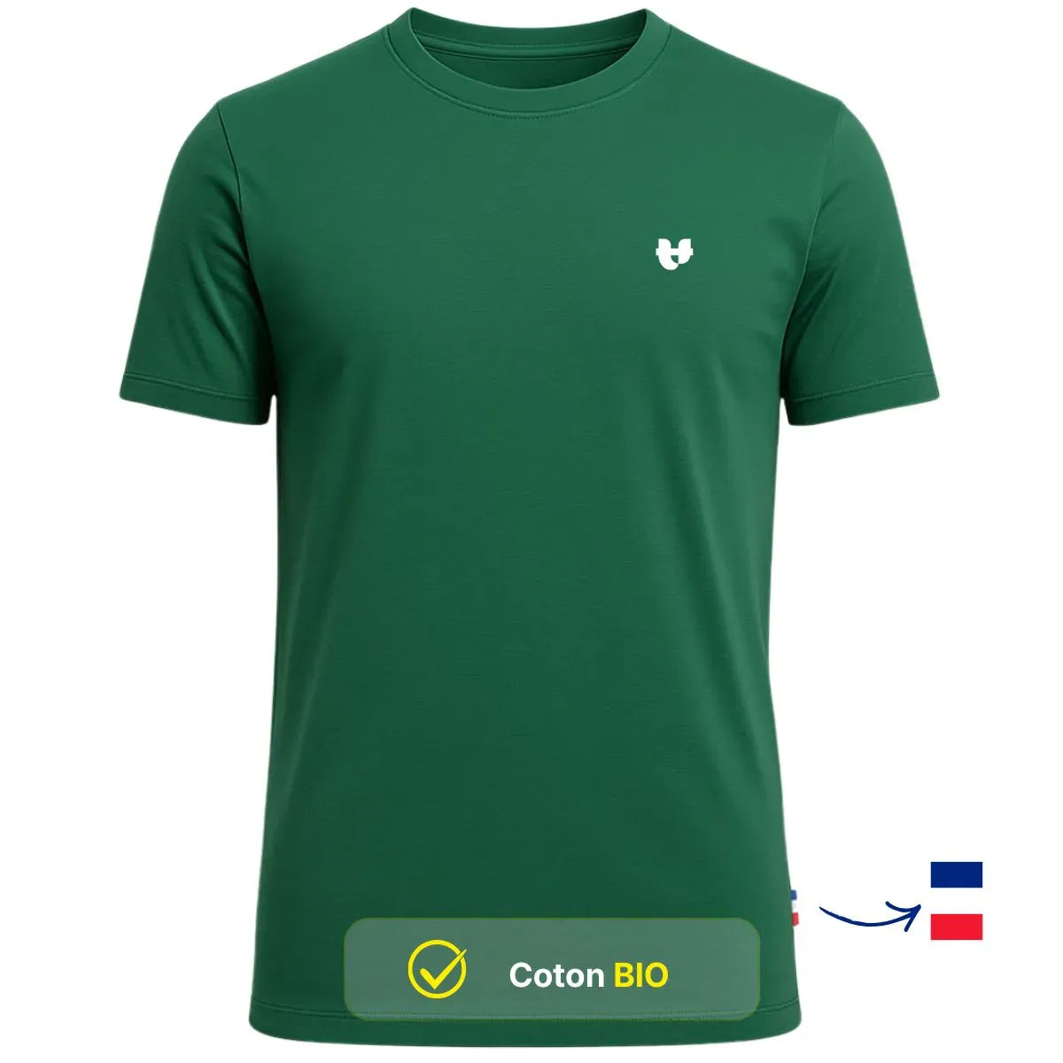 T-shirt Homme Vert | COEUR TEMP