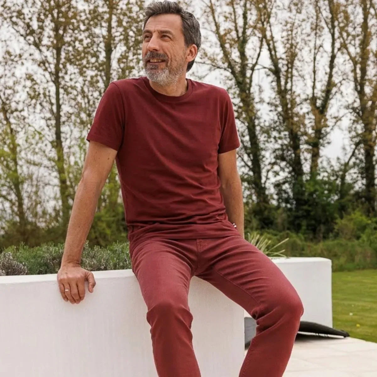 T-shirt Homme Bordeaux | PALABA TEMP