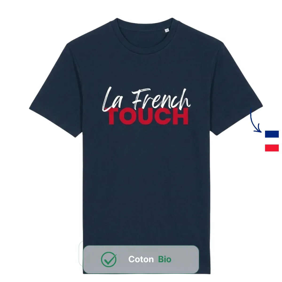 T-shirt homme bleu | La French Touch